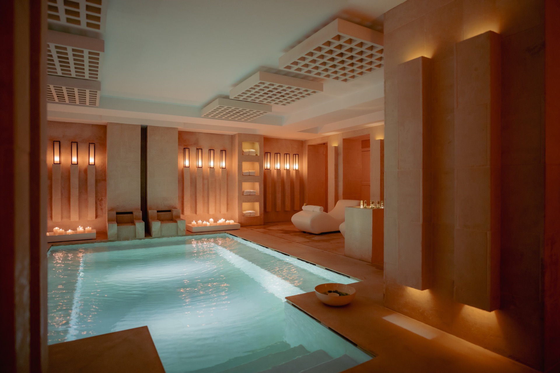 Spa and wellness at a golf resort